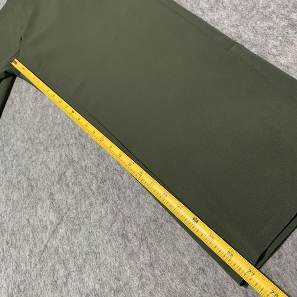 ATHLETA Endless Highrise Pants Athleisure Trousers Women's Olive Green Size 14 - Picture 14 of 16